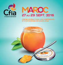 CFIA Maroc du 27 au 29 Septembre 2016 à Casablanca - Hall 1, Stand 15-3